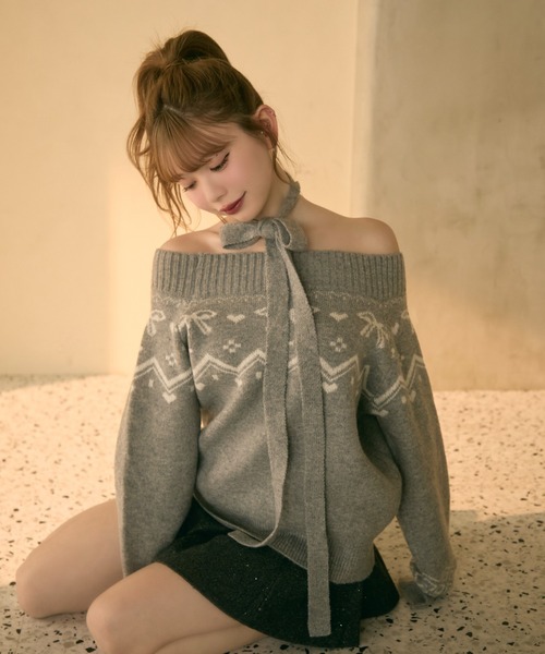 TITTY＆CO.（ティティーアンドコー） ニット セーター ノルディック柄