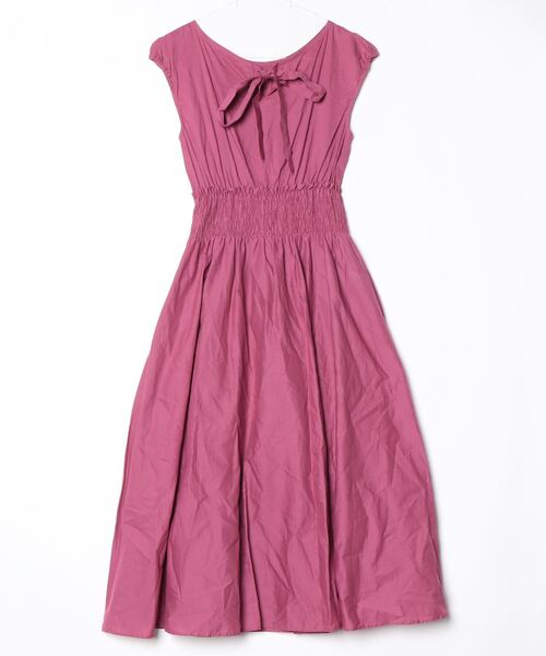 「UNIVERVAL MUSE」 半袖ワンピース 2 ピンク レディース_画像2