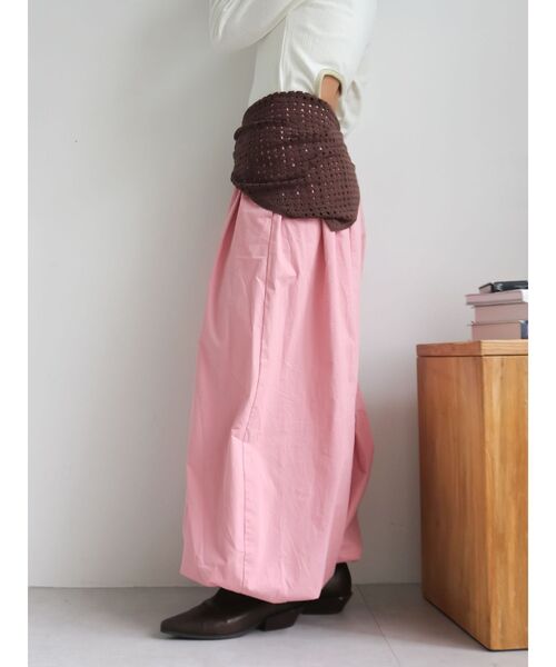 Ungrid（アングリッド） ワイドパンツ パンツ バレルレッグタック