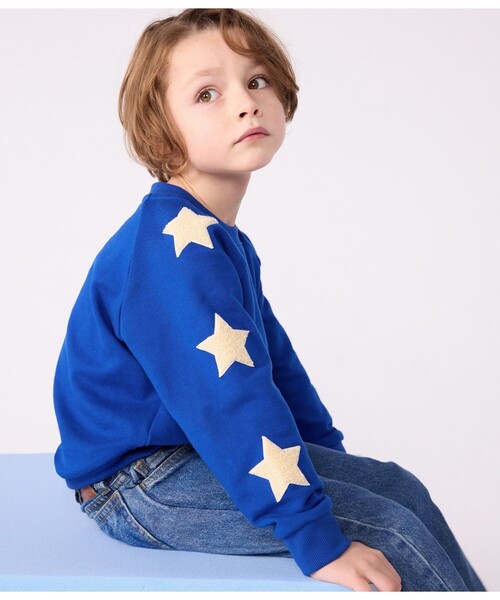 PETIT BATEAU（プチバトー） トレーナー スウェットプルオーバー