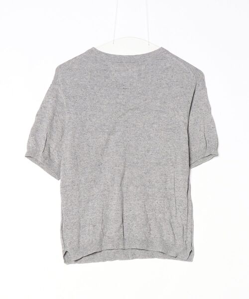 「MHL.」 半袖ニット 2 グレー レディース_画像2