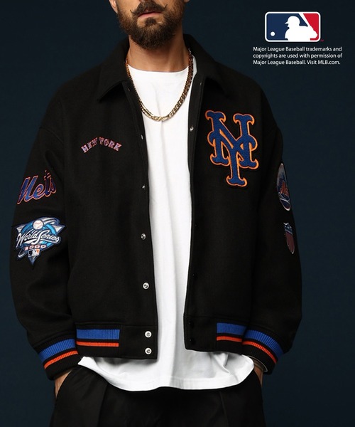 SKOOKUM（スクーカム） スタジャン L ブラック メンズ : ZOZOTOWN