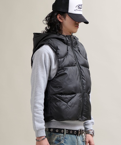 【アメリカで購入未使用品】  ベスト フード収納可能 中古・古着通販】CANADA GOOSE (カナダグース) UNITED ARROWS