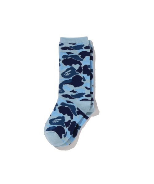 A BATHING APE（アベイシングエイプ） 靴下 ABC CAMO SOCKS キッズ