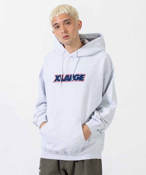 【完売品】Lig. リグドット グレー　フーディ　パーカー　プルオーバー XLARGE（エクストラ ラージ） プルオーバーパーカー X-LARGE グレー