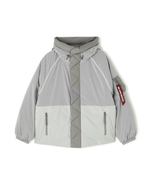 ダウンジャケット ダウン Alpha Industries/アルファインダストリーズ/SHEER PUFFER PARKA/シアー パファー パーカ