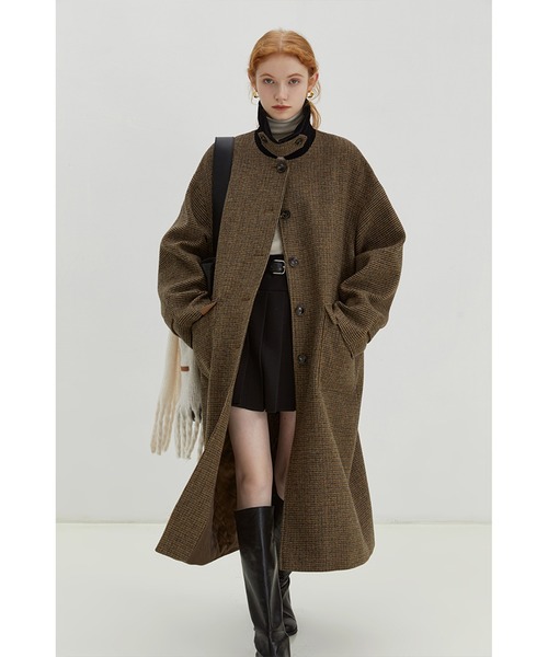 Fano Studios」 ステンカラーコート M ブラウン系その他 レディース