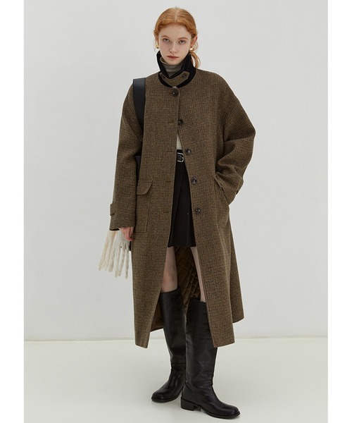 Fano Studios」 ステンカラーコート M ブラウン系その他 レディース