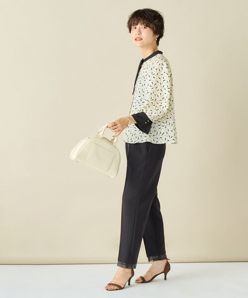 「NOLLEY'S」 長袖ブラウス 38 ブルー系その他6 レディース_画像3