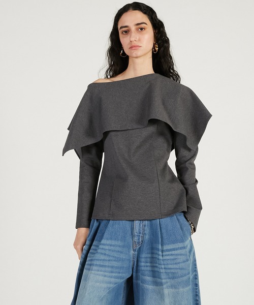 PRANK PROJECT（プランクプロジェクト） スリットネックカバートップ