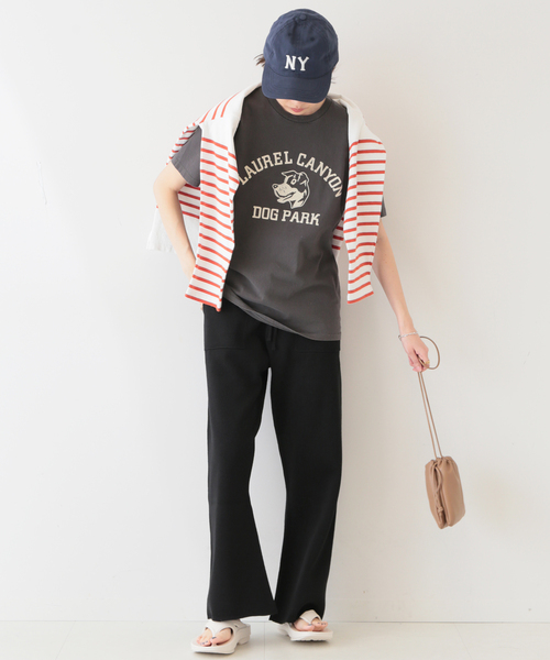 「SLOBE IENA」 イージーパンツ FREE ブラック レディース_画像5