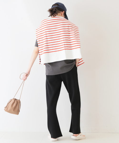 「SLOBE IENA」 イージーパンツ FREE ブラック レディース_画像7