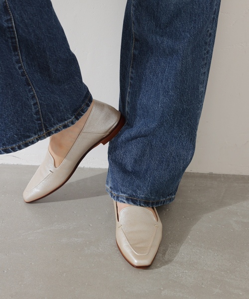 「LE TALON」 パンプス 24cm アイボリー レディース_画像2