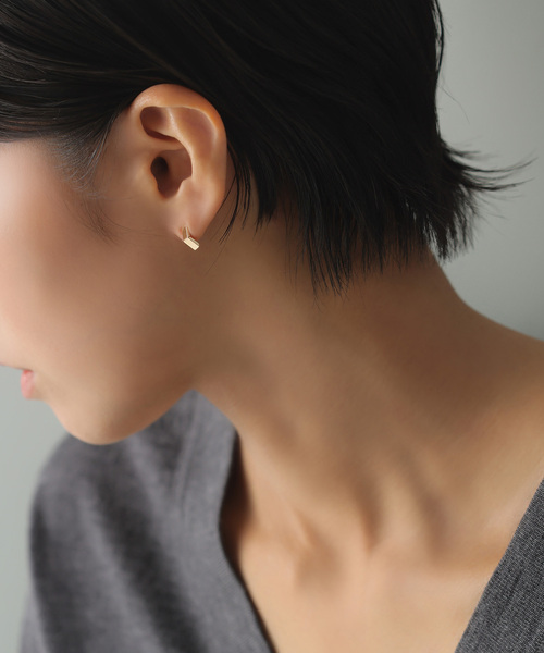 Lilas ピアス スモールベントピアス K10（両耳） レディース