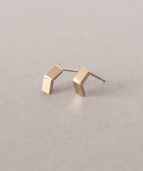 Lilas ピアス スモールベントピアス K10（両耳） レディース