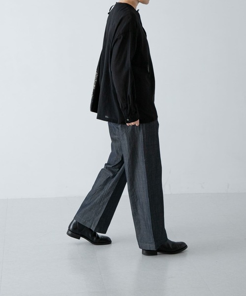 未使用kagure かぐれ　コットンストレッチイージーパンツ　ブラック　2024 かぐれ（カグレ）の「コットンストレッチイージーパンツ（その他パンツ