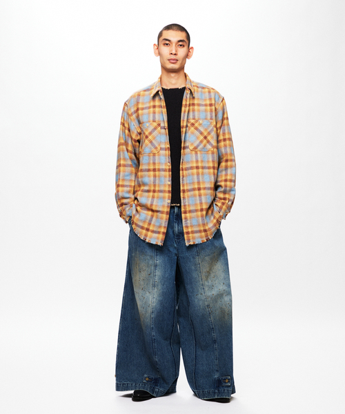 JOURNAL STANDARD J.S HOMESTEAD シャツ J.S.Homestead / シュレッド