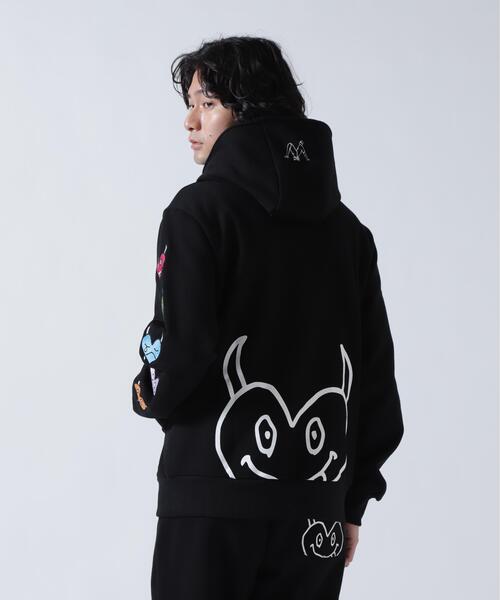 パーカー maxsix(マックスシックス）ONI HEART ZIP PARKA メンズ