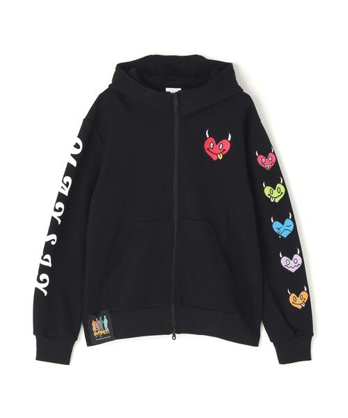 パーカー maxsix(マックスシックス）ONI HEART ZIP PARKA メンズ