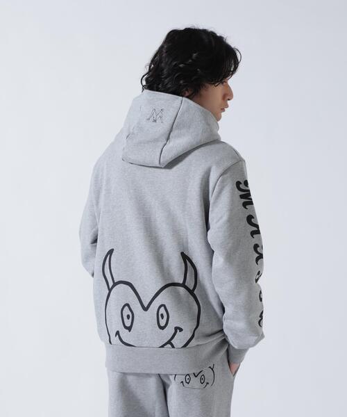 パーカー maxsix(マックスシックス）ONI HEART ZIP PARKA メンズ