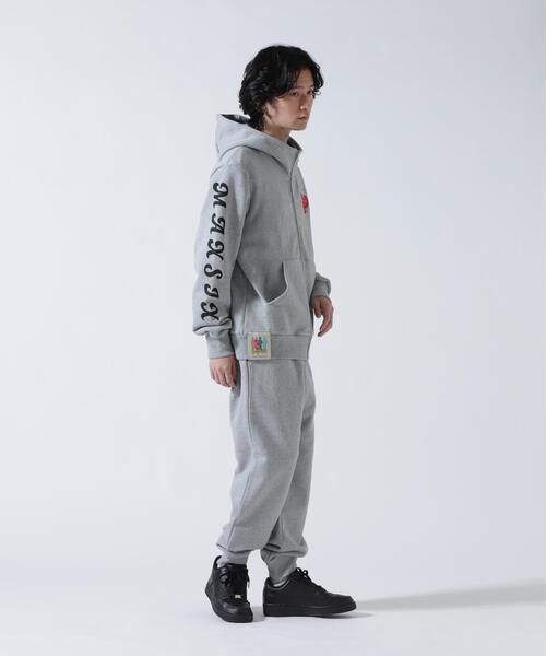 パーカー maxsix(マックスシックス）ONI HEART ZIP PARKA メンズ