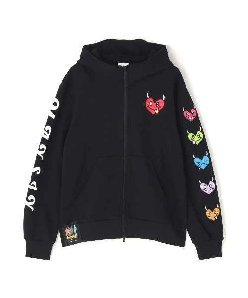 パーカー maxsix(マックスシックス）ONI HEART ZIP PARKA メンズ