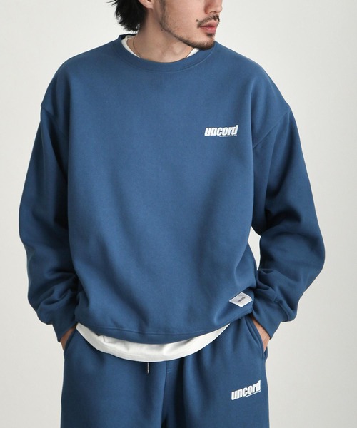 「UNCORD」 スウェットカットソー X-LARGE ブルー メンズ_画像3