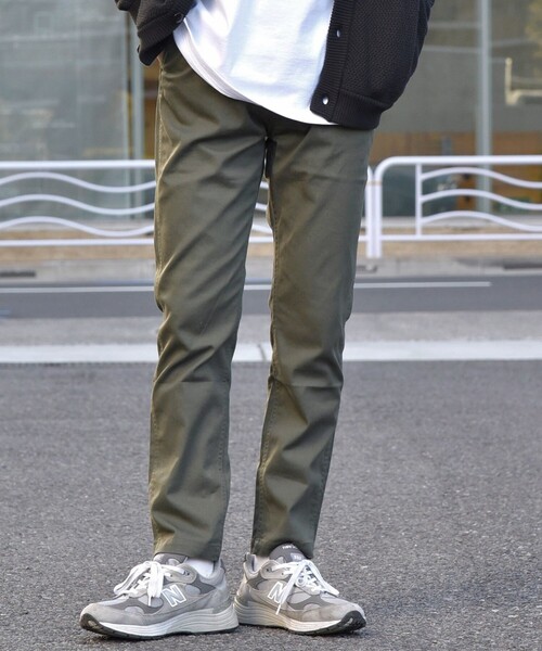 SHIPS any 「SHIPS any」 チノパンツ SMALL オリーブ メンズ