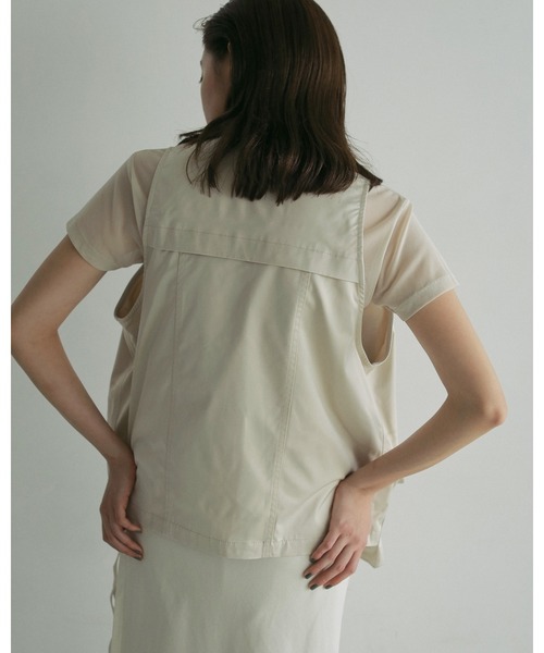 「anuke」 ベスト FREE グレー レディース_画像8