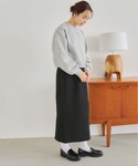 「titivate」 タイトスカート M オフ...の詳細画像1