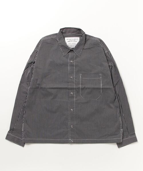 「HINSON」 長袖シャツ X-LARGE ブラック メンズ_画像2