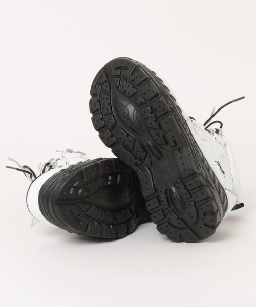 「YOSUKE」 シューズ 24.0cm ホワイト×ブラック レディース_画像3