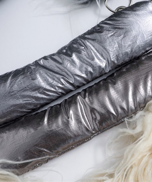 「musubore」 ハンドバッグ FREE シルバー レディース_画像5