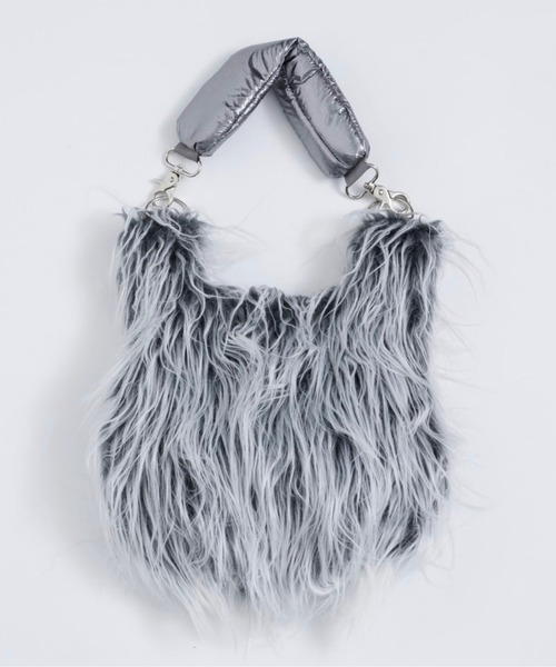 「musubore」 ハンドバッグ FREE シルバー レディース_画像6