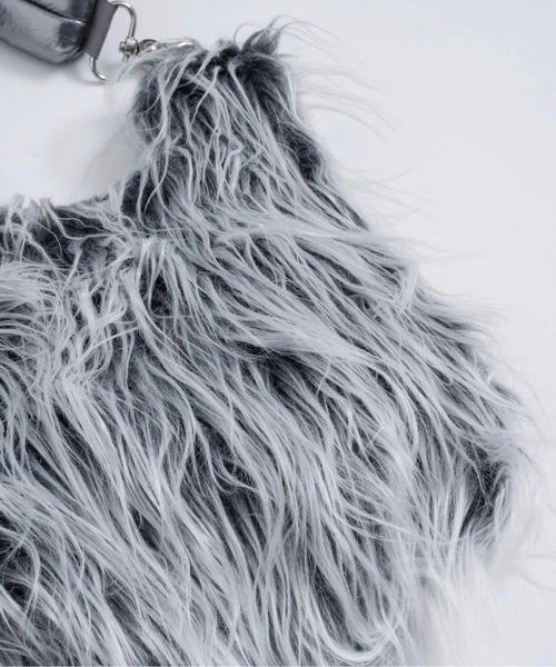 「musubore」 ハンドバッグ FREE シルバー レディース_画像7