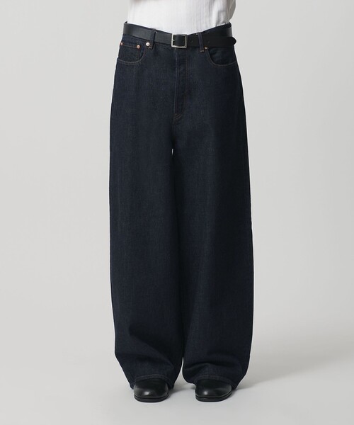 デニム バギー パンツ monkey time BEAUTY&YOUTH monkey time BEAUTY＆YOUTH UNITED ARROWS ジーンズ デニム シンチ