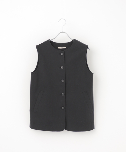 「JOURNAL STANDARD relume」 ベスト FREE ブラック レディース_画像3