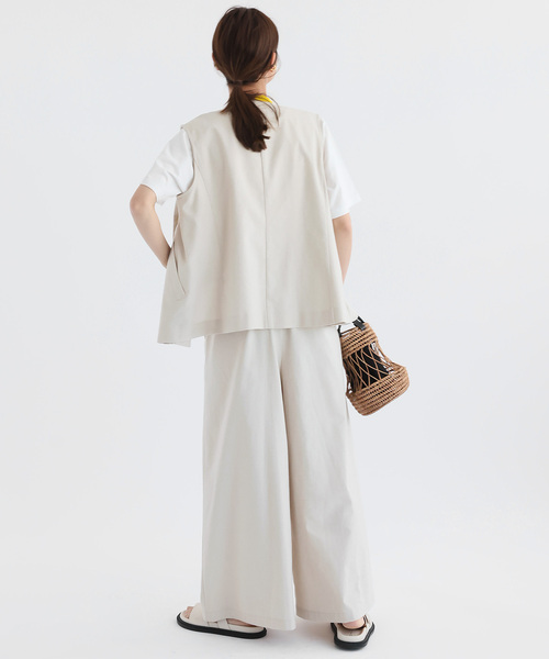 「JOURNAL STANDARD relume」 ベスト FREE ブラック レディース_画像6