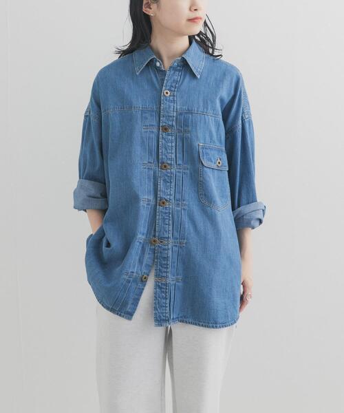 ブラウス シャツ 「別注」Lee×DOORS　COWBOY SHIRTS レディースの画像