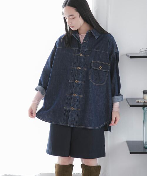 ブラウス シャツ 「別注」Lee×DOORS　COWBOY SHIRTS レディースの画像