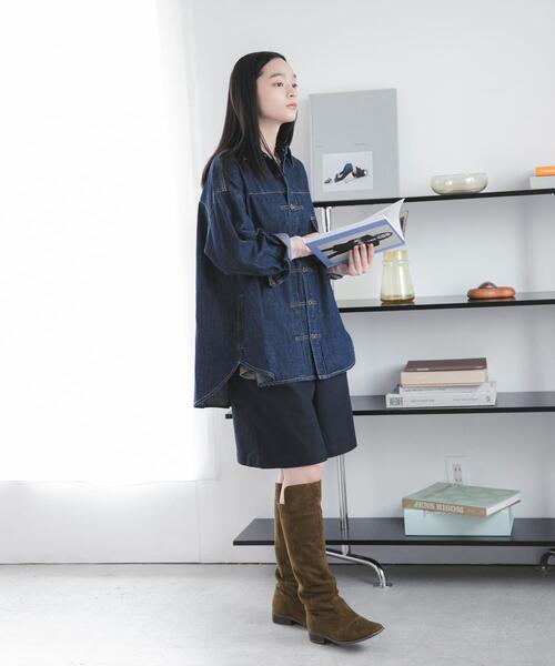 ブラウス シャツ 「別注」Lee×DOORS　COWBOY SHIRTS レディースの画像