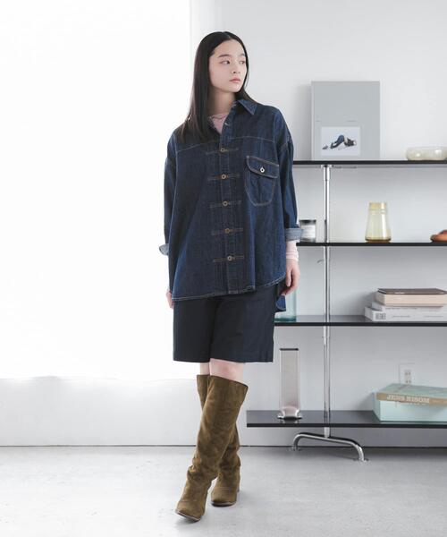 ブラウス シャツ 「別注」Lee×DOORS　COWBOY SHIRTS レディースの画像