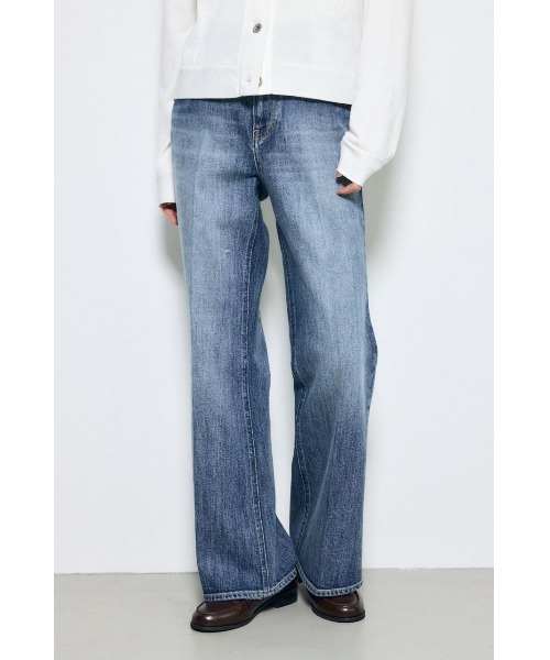 アズールバイマウジー AZUL BY MOUSSY AZUL DENIM フレアデニム BLK - ファッション通販 MAGASEEK
