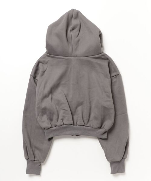 「FREE STYLISTS」 「dm.peach」ジップアップパーカー FREE オフホワイト レディース_画像2