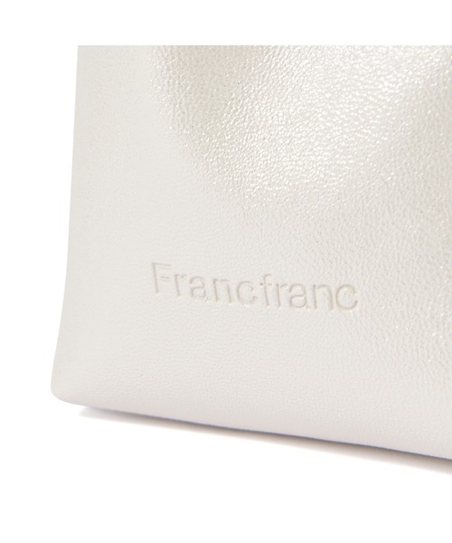 Francfranc（フランフラン） ポーチ マルチケース アイボリー