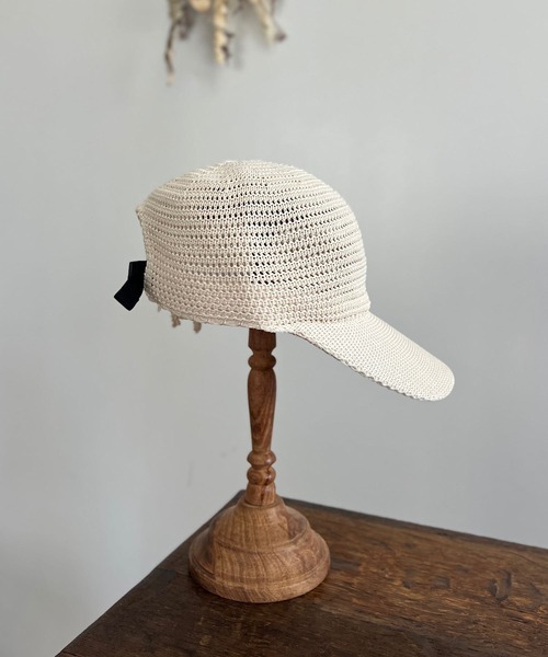 「m.soeur」 キャップ FREE ホワイト レディース_画像9