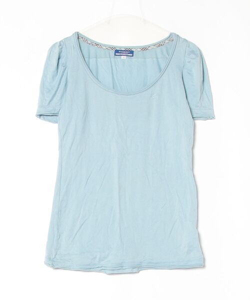 BURBERRY BLUE LABEL 半袖 シャツ ブラウス 38 BURBERRY BLUE LABEL（バーバリーブルーレーベル） 半袖カットソー 38
