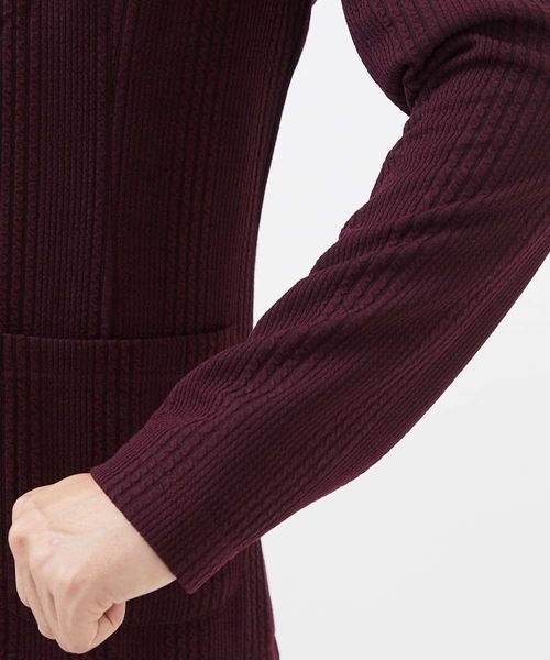 「MK MICHEL KLEIN HOMME 」 テーラードジャケット 48 ボルドー メンズ_画像7