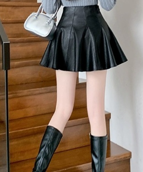 「Achic」 ミニスカート L ブラック レディース_画像5