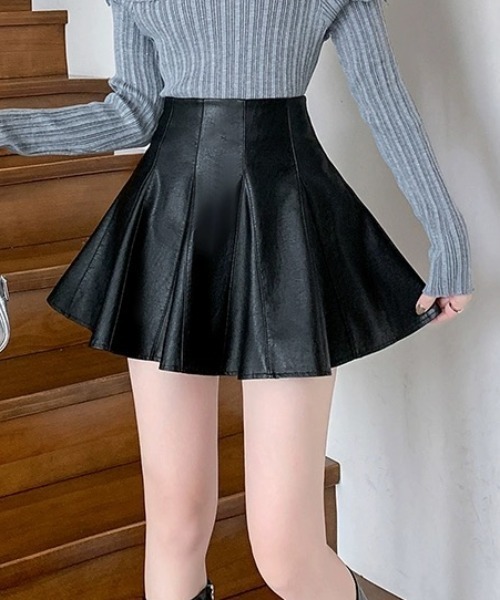 「Achic」 ミニスカート L ブラック レディース_画像6